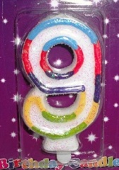 Simon Elvin Number 9 Number Candles