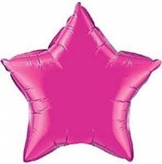 Simon Elvin Star Cerise Foil Balloons