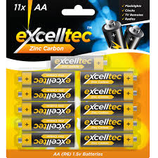 Zinc Carbon AA Batteries 11pk