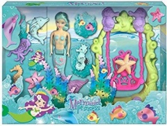 Mermaid & Swing Playset