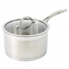 20cm saucepan with glass lid