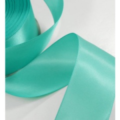 Double Face Satin Ribbon 10mm Jade - 5m