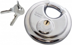 (Am-Tech) 90mm DISC PADLOCK W4250