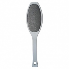 Russel Double Faced Grey Velvet Brush With Handle