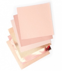 STAT, DIE CUT STICKY NOTES-ROSE GOLD