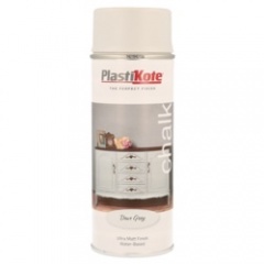 Plasti-Kote Chalk Finish Dove Grey 400ml