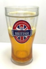 Best of British Liquid Filled Pint Glass