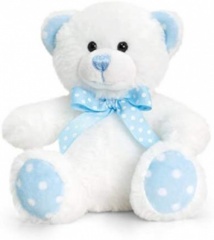 15cm Baby Spotty Bear 4 Asstd