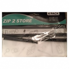 STORAGE ZIP POUCH MULTI-USE 4P