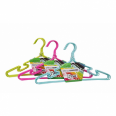 UNCLE BILLS DRESS HANGERS 3-COL ASST  WIRE