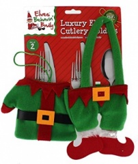 set of 2 luxury elf cutlery