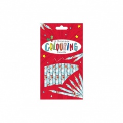 15 Pk Christmas Colouring Pencils (ED 6804)