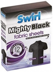 Fabric Magic 151 MIGHTY BLACK SHEETS 12PK (SW1012)