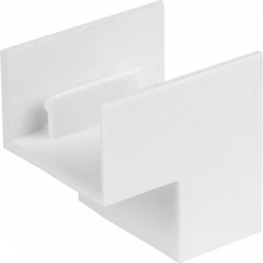 PVC TRUNKING INSIDE BEND WHITE 25 x 16mm