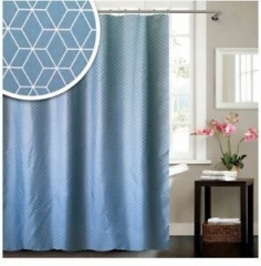 Geometric Shower Curtain