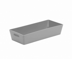 Studio Basket  2.01 RECTANGULAR COOL GREY