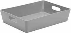 Studio Basket  Rectangular 5.01  COOL GREY