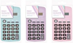 Stat Pocket Calculator Pastel