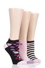 Ladies Cotton Secret Socks