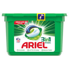 Ariel Pods 15 Washes REGULAR