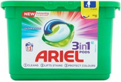 Ariel Pods 15 Washes COLOUR