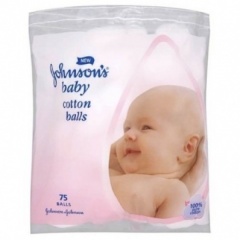 Johnson Baby Cotton Balls 75s