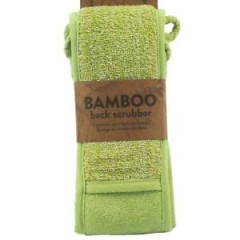 BATH LONG BACK SCRUBBER BAMBOO