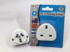 POWERPLUS UK to AUSTRALIA  ADAPTOR (1112)