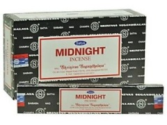 Satya Midnight  Incense 15g X 12