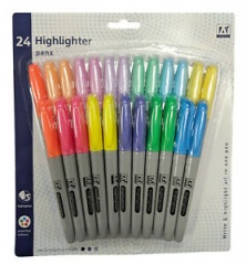 STAT, 24PK HIGHLIGHTERS XXXX