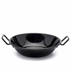 Tri Star Non stick lack enamel karahi 24 cm (TS33392)