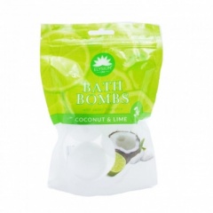 ELYSIUM SPA BATH BOMBS COCONUT & LIME 3 X 50g