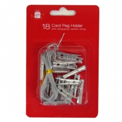 18 CARD HOLDER PEGS