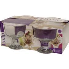 Tulip Slv4 28cl I/Cream Sundae Dishes 28cl