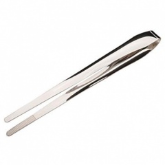 Tongs Polished Steel 30cm