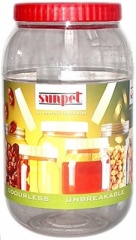 Sunpet Jar 2000ml + 500ml Round