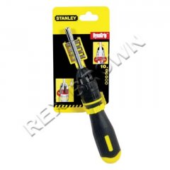 Stanley Multi Screwdriver + 10 Bits