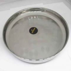 45cm Round S Steel Tray