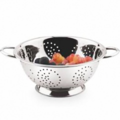 Colander (Metal) Short Handle 3qt - 24cm