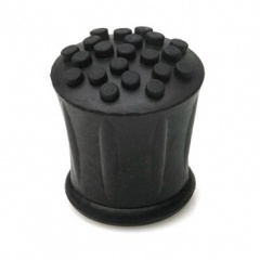 5/8'' Black Chair Ferrule - Pre Pack 4pcs