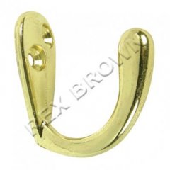 Chrome Robe Hook - Pre Pack 1pcs