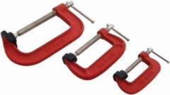 Am-Tech 3Pcs (2'',3'',4'') G-Clamp Set D0850