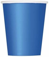 14 ROYAL BLUE 9 OZ. CUPS