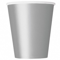 14 SILVER 9 OZ. CUPS