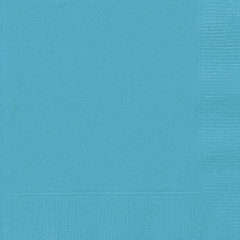 20 Caribbean Teal Lunch Napkin