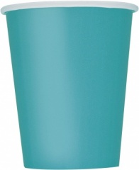 14 Caribbean Teal 9 Oz Cups