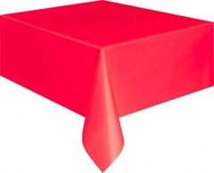 Red Basic Tablecover 54x108 In