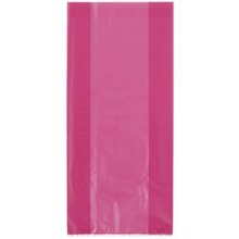 30 HOT PINK CELLO BAGS