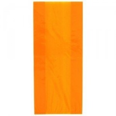 30 ORANGE CELLO BAGS 11'' X 5''