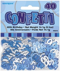 Blue Glitz 40 Confetti .5oz